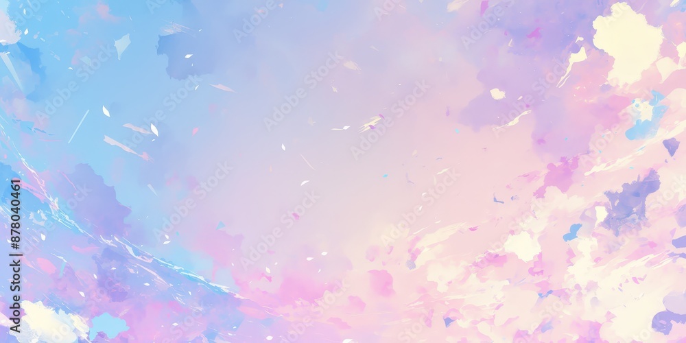 Pastel Sky Abstract Art Pastel Sky Abstract Art