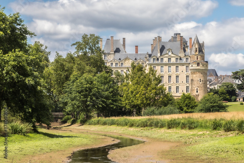 the castle of Brissac, in Anjou photo