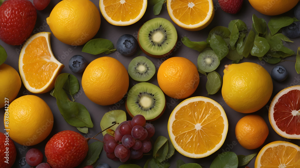 fruits and vegetables on the table, ai generated fruits and vegetables on the table, ai generated