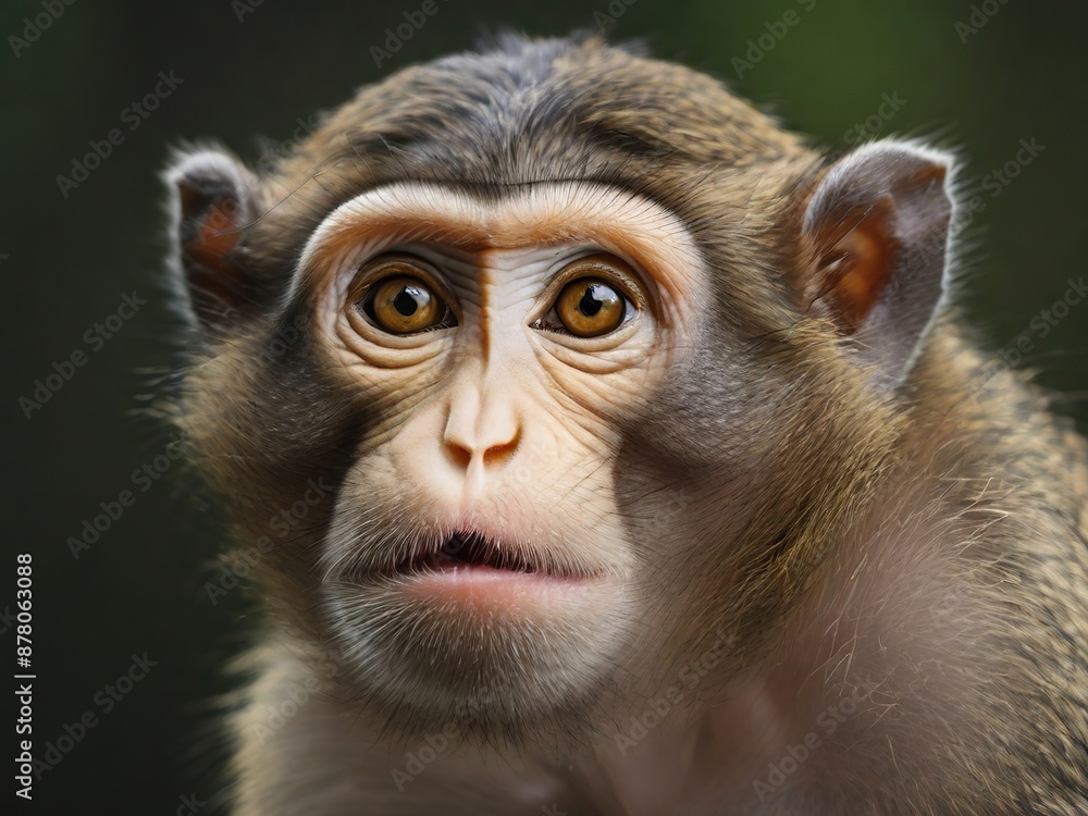 Portrait of a monkey in the wild: facial expressions and emotions Portrait of a monkey in the wild: facial expressions and emotions