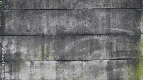 Texture cement wall structure