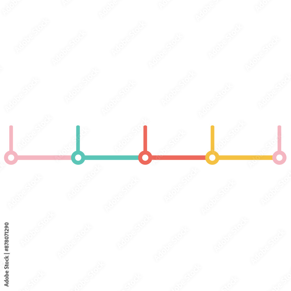 Timeline infographic Colorful Timeline infographic Colorful