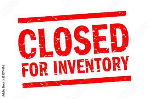 Closed for inventory