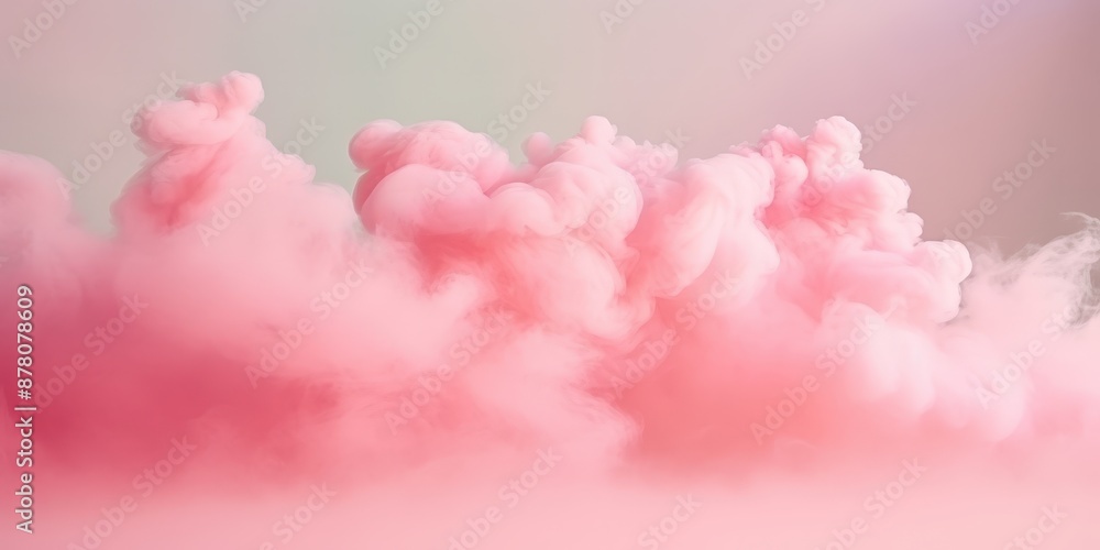 Fototapeta premium Pink Smoke Photography