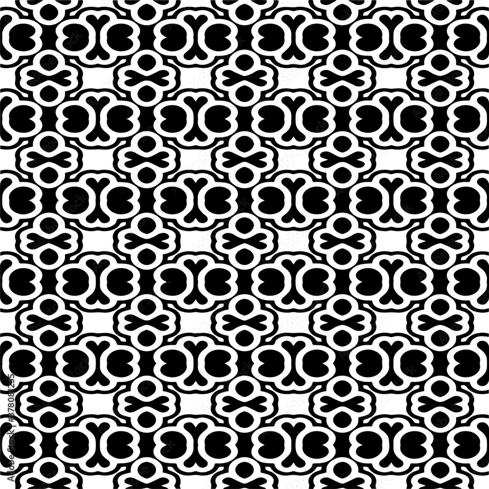 Monochrome pattern, Abstract texture for fabric print, card, table cloth, furniture, banner, cover, invitation, decoration, wrapping.seamless repeating pattern.Black color. Monochrome pattern, Abstract texture for fabric print, card, table cloth, furniture, banner, cover, invitation, decoration, wrapping.seamless repeating pattern.Black color.
