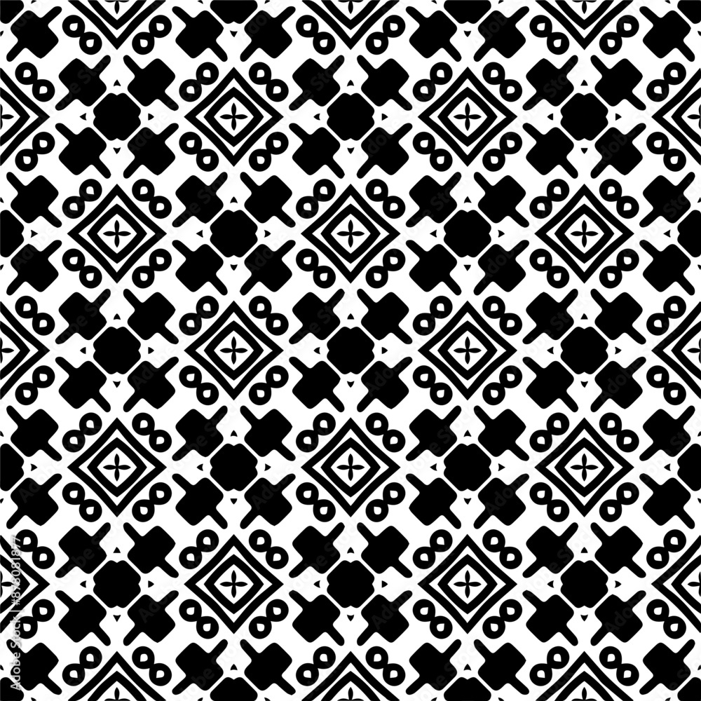 Monochrome pattern, Abstract texture for fabric print, card, table cloth, furniture, banner, cover, invitation, decoration, wrapping.seamless repeating pattern.Black color. Monochrome pattern, Abstract texture for fabric print, card, table cloth, furniture, banner, cover, invitation, decoration, wrapping.seamless repeating pattern.Black color.