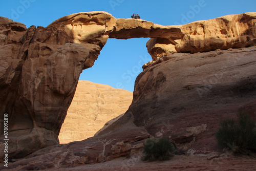 Delicate arch in Wadi Rum Protected Area, Jordan