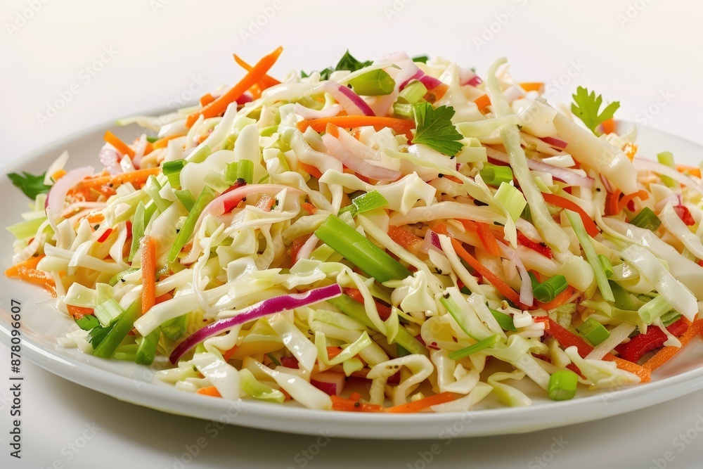 Gourmet Delta Cole Slaw with Freshly Chopped Herbs Gourmet Delta Cole Slaw with Freshly Chopped Herbs