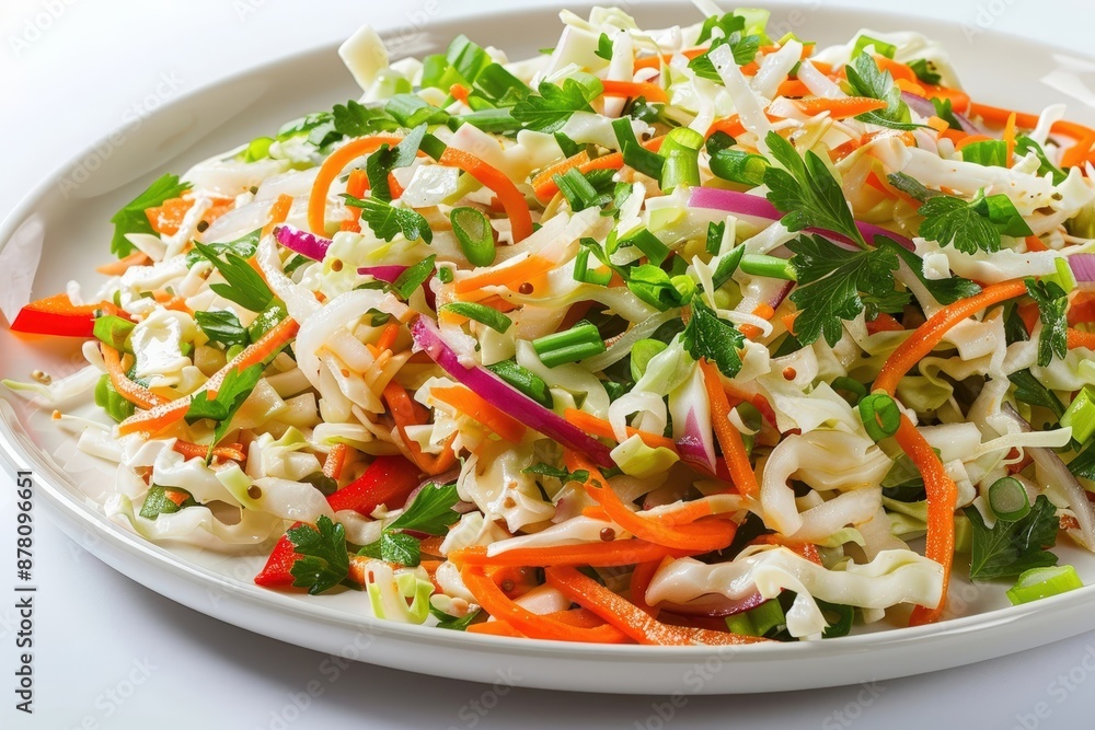 Fine Dining Side Dish: Delta Cole Slaw with Sweet Mustard Dressing Fine Dining Side Dish: Delta Cole Slaw with Sweet Mustard Dressing