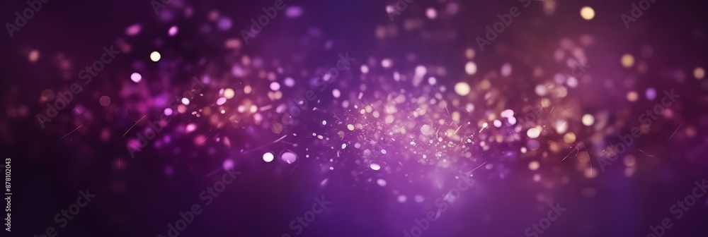 Abstract Purple and Gold Glitter Background Abstract Purple and Gold Glitter Background