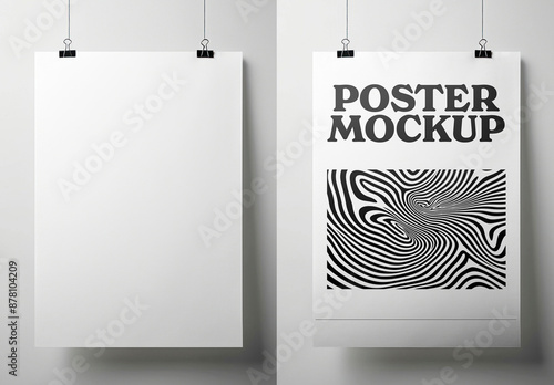 Poster Mockup With Generative AI