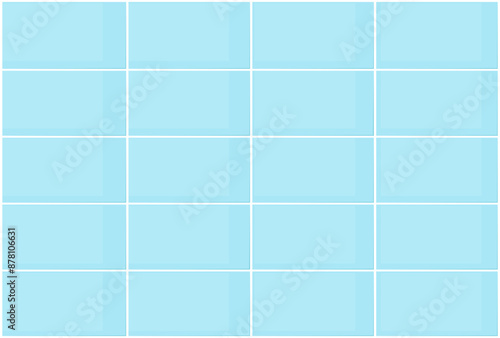 blue ceramic bathroom tile