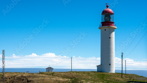 Cape Race Lighthouse is located on the southeastern tip of the Avalon Peninsula of Newfoundland, along one of Canada's busiest shipping lanes. 