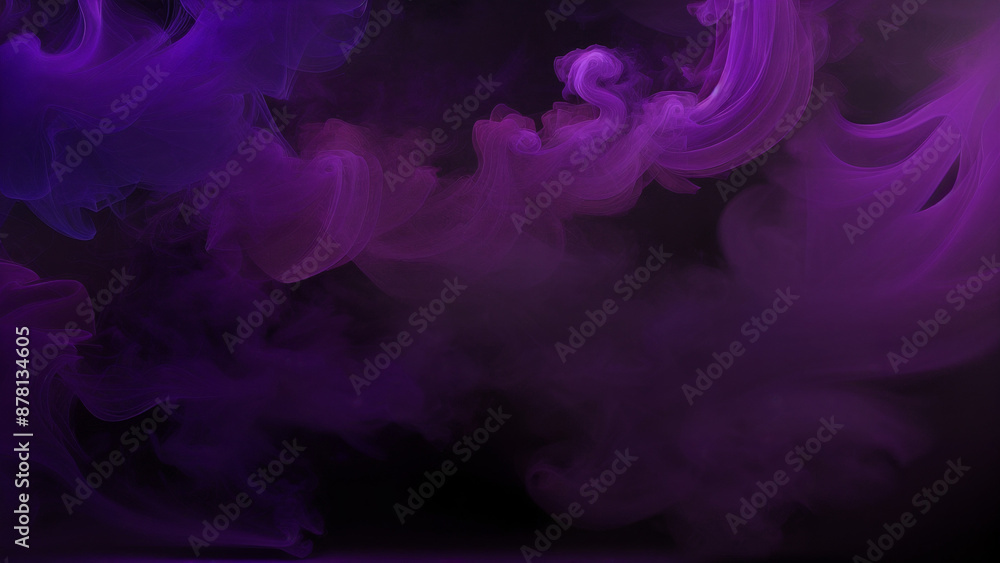 Fototapeta premium smoke background with purple and blue colors