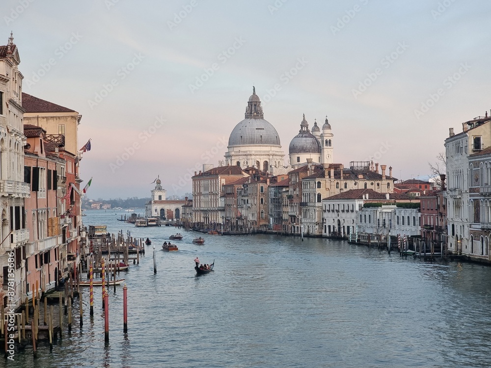 Fototapeta premium Venice. Grand Canal, landmarks