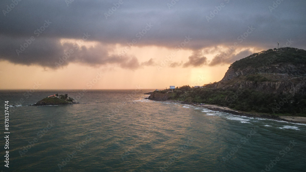 The aerial view of Vung Tau in Southern Vietnam The aerial view of Vung Tau in Southern Vietnam