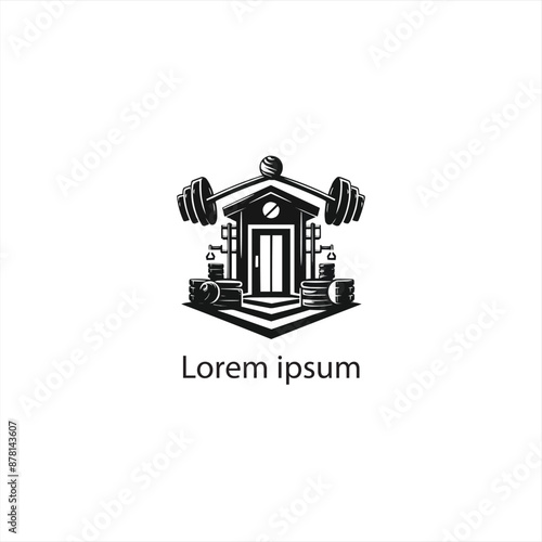 A Gym Fitness Logo Design