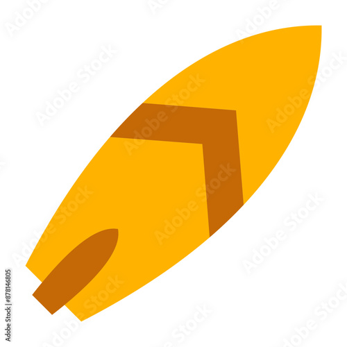 Surfboard Flat icon