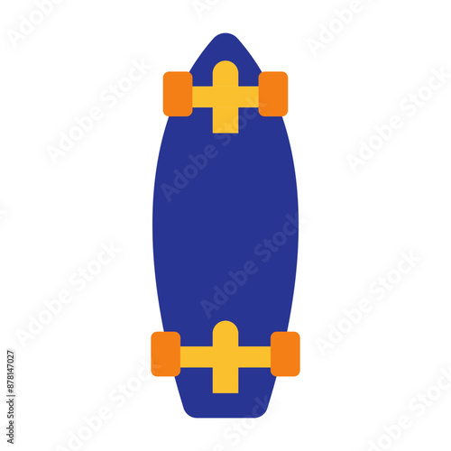 Longboard Flat icon