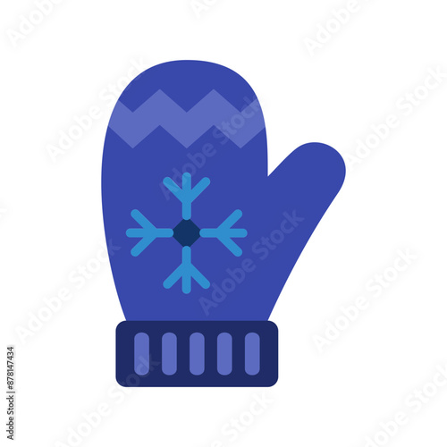 Mitten Flat icon