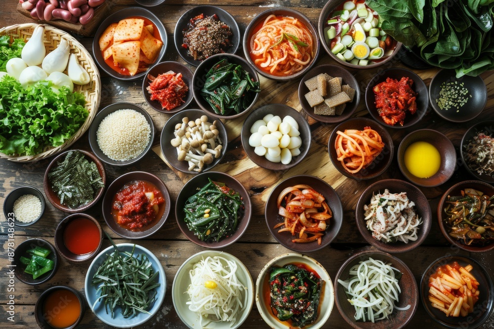 Korean Side Dishes Banchan. Korean Side Dishes Banchan.