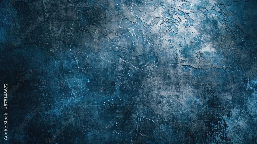 Dark Blue Texture. Abstract Concrete Background with Center Light Spot for Graphic Design or Wallpaper Dark Blue Texture. Abstract Concrete Background with Center Light Spot for Graphic Design or Wallpaper