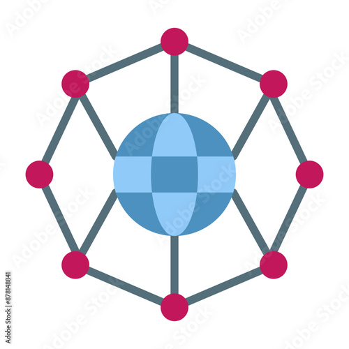 Net Flat icon