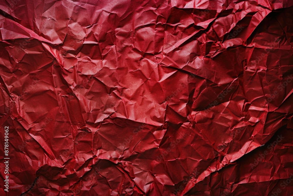 Dark Red Background. Glossy Texture of Paper and Plastic Material Dark Red Background. Glossy Texture of Paper and Plastic Material