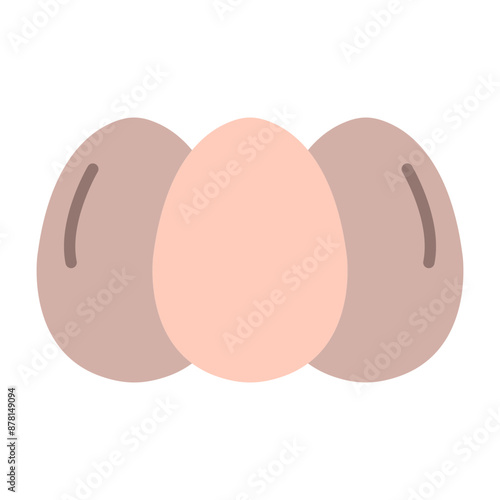 Eggs Flat icon