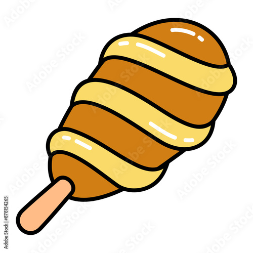 Corn Dog Icon