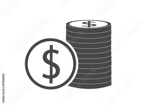 Money icon vector illustration design