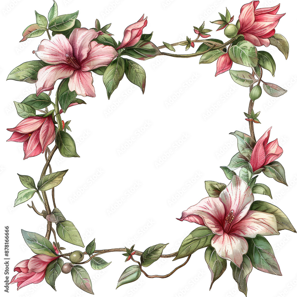 Frame Of Flowers Frame Of Flowers