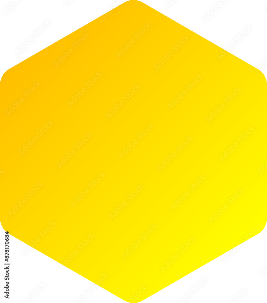 Gradient Hexagonal Shape Vector Gradient Hexagonal Shape Vector