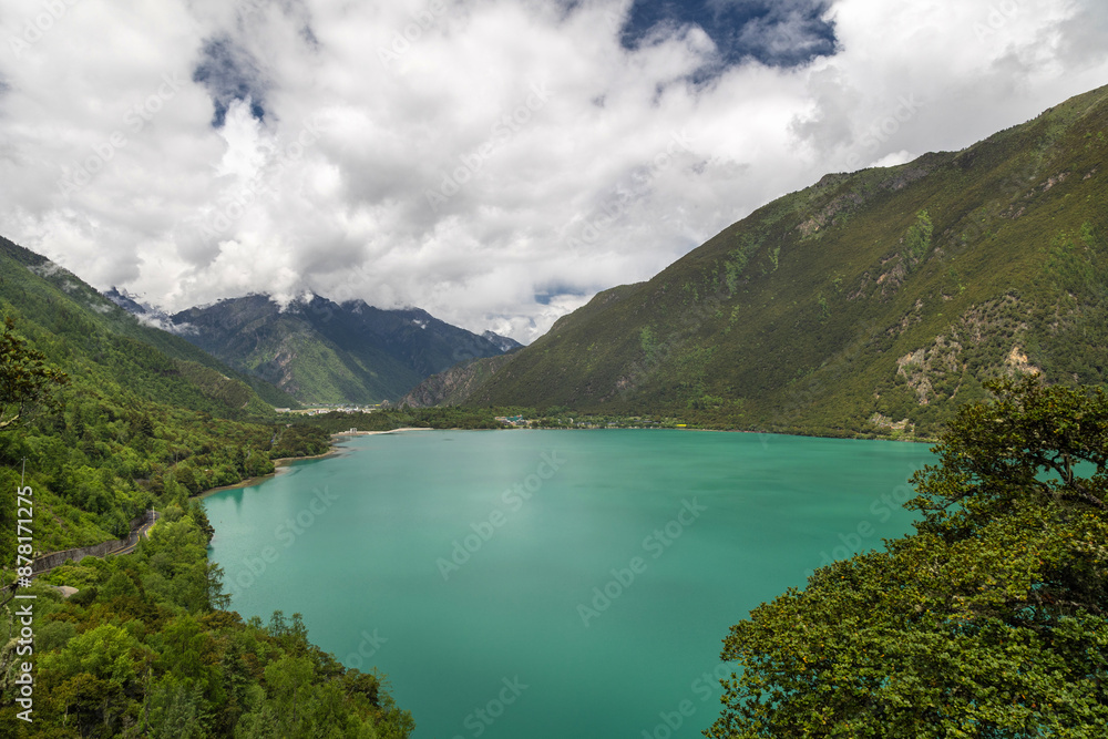 Natural Scenery of Basum Tso in Tibet Natural Scenery of Basum Tso in Tibet