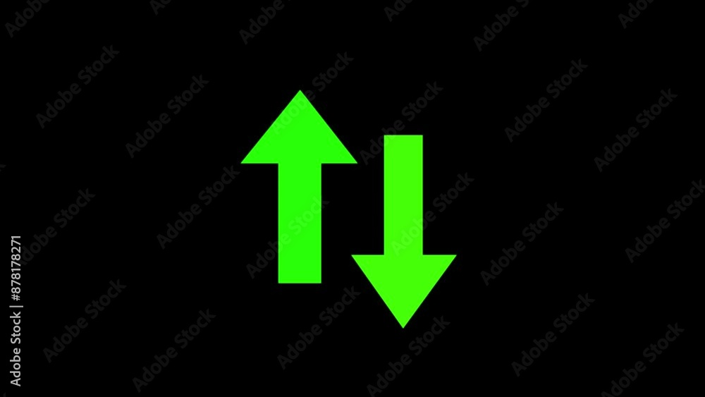 Green up and down arrow icon. up, upload, upward. down, download, downward, arrow, icon, Green up and down arrow icon. up, upload, upward. down, download, downward, arrow, icon,