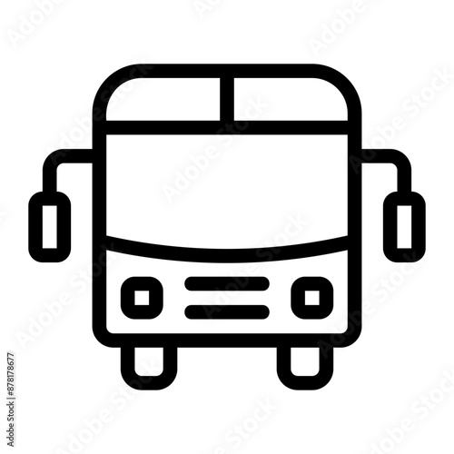 bus line icon