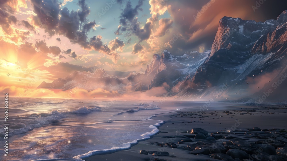 Naklejka premium For instance lets consider the topselling stunning background images available