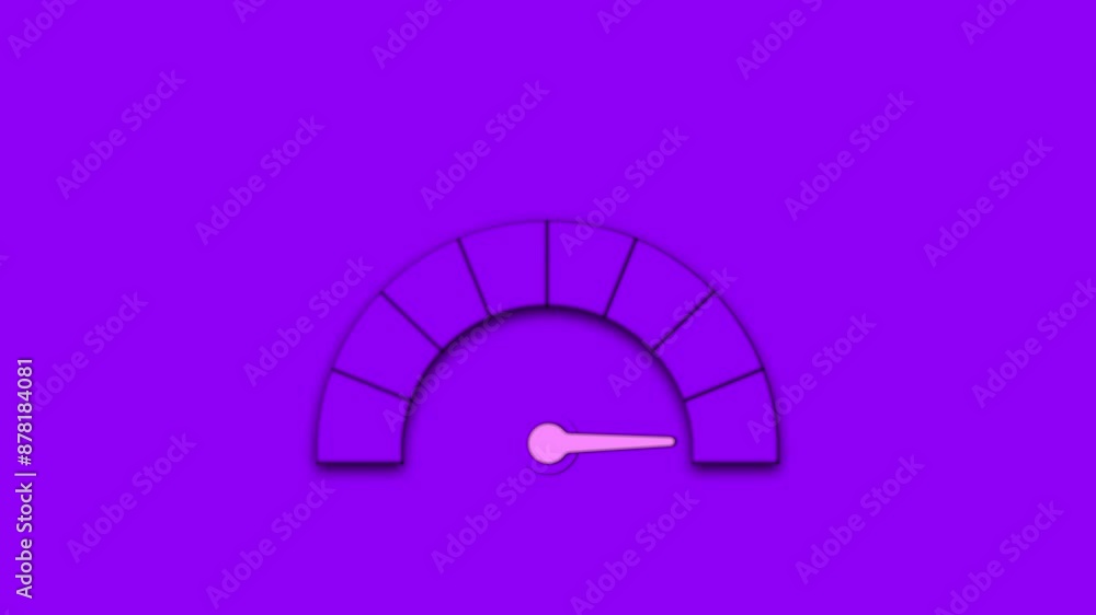The speed meter icon is a speedometer. An animated icon for the design, a place to copy.