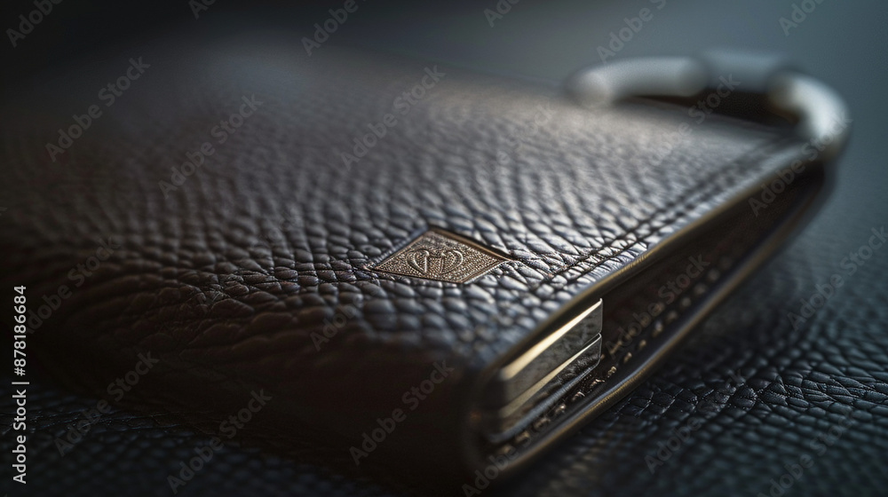 Elegance Embodied: Subtle Branding on a Luxe Designer Wallet Elegance Embodied: Subtle Branding on a Luxe Designer Wallet