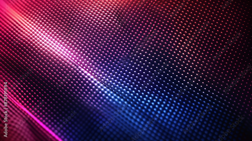 Close-Up of a Red and Blue Dotted Surface Close-Up of a Red and Blue Dotted Surface