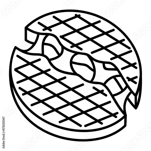 Stroopwafel Icon