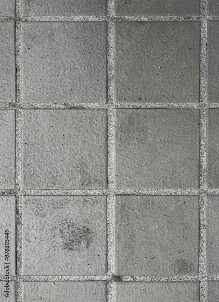 Fototapeta premium dirty tile of outside