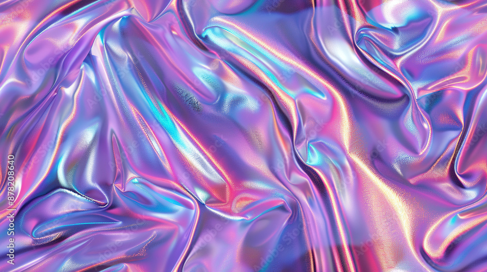 Obraz premium Shiny iridescent seamless texture