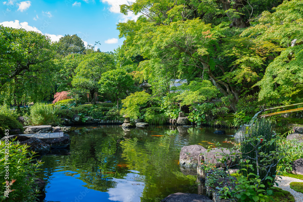 長谷寺の庭園 長谷寺の庭園