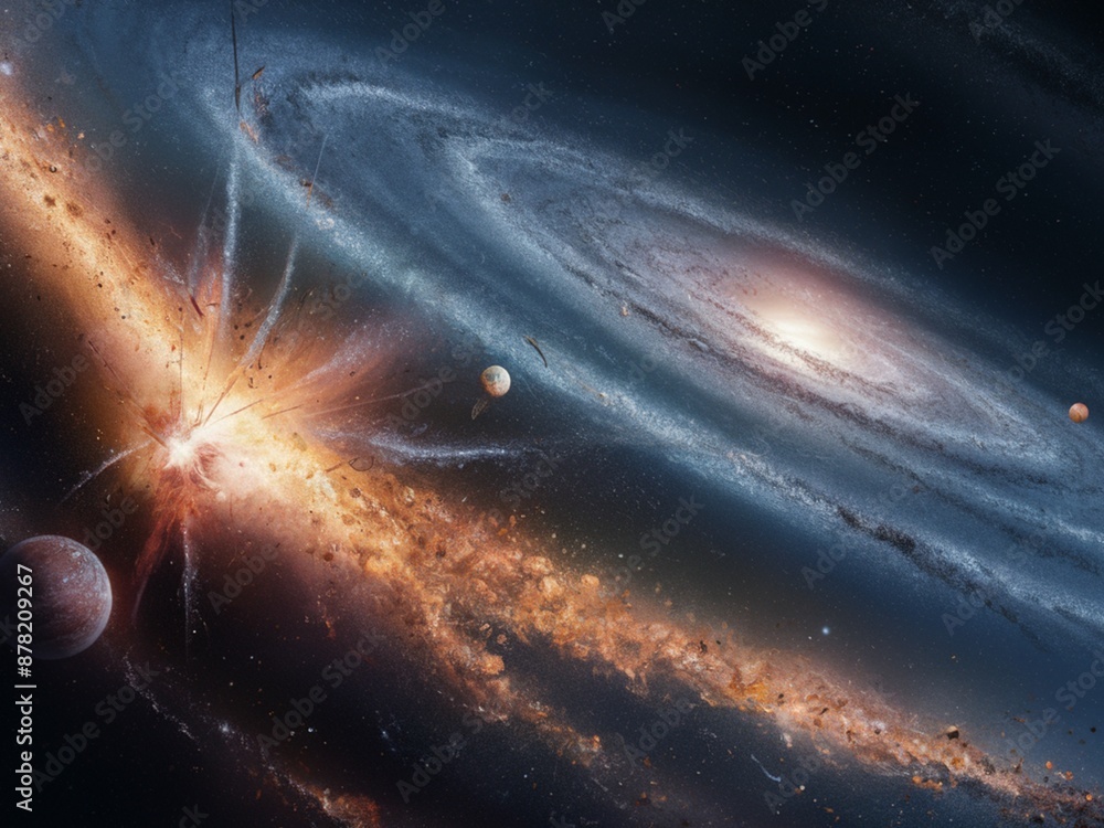 Obraz premium planet in space