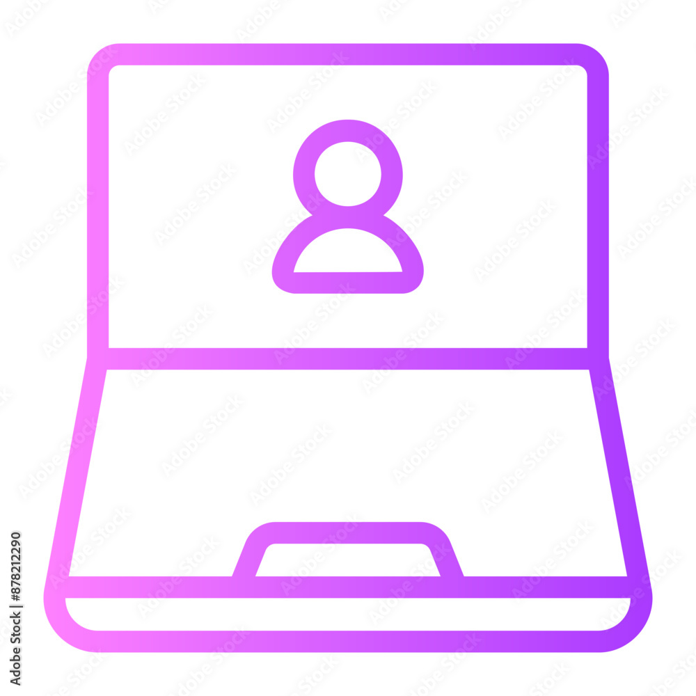 video call gradient icon video call gradient icon