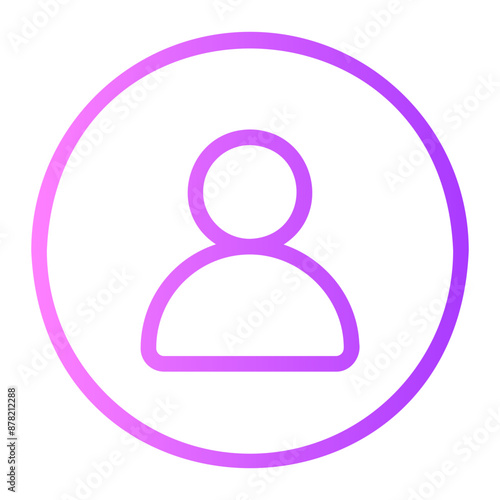 user gradient icon