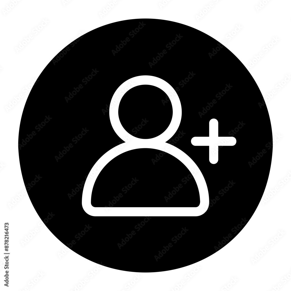 add friend glyph icon add friend glyph icon