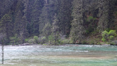 Natural Scenery of Basum Tso in Tibet photo