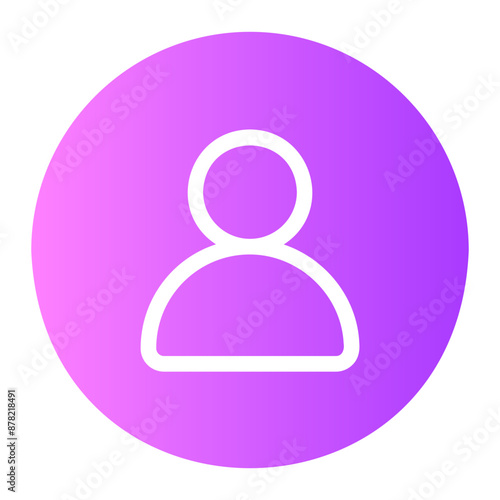 user gradient icon